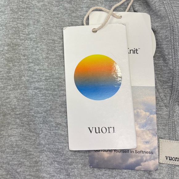 NWT Vuori Performance Jogger In Pale Grey Heather Size Small - Picture 6 of 6